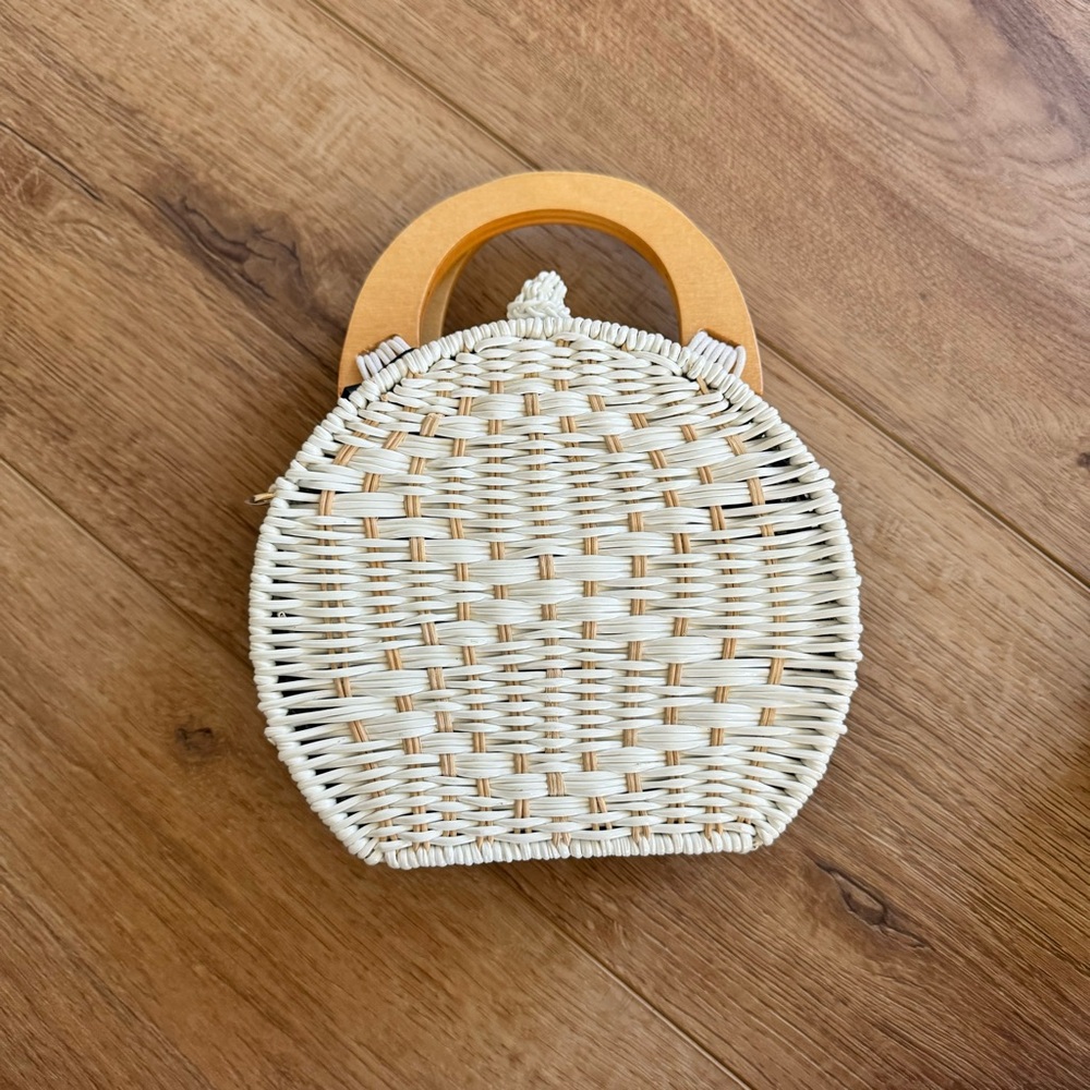 Zara Woven Clutch